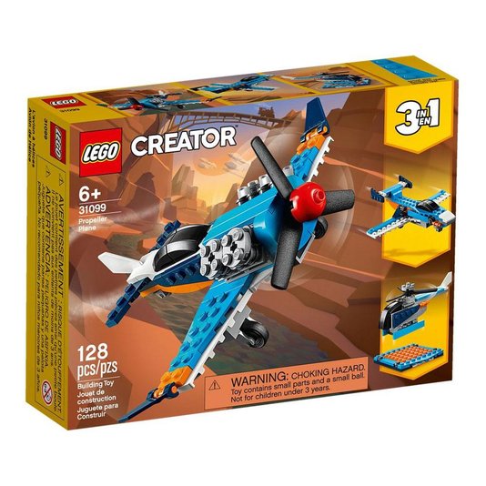 Avião de Hélice Lego