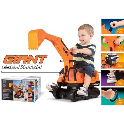 Escavadeira Gigante Roma Jensen Brinquedos