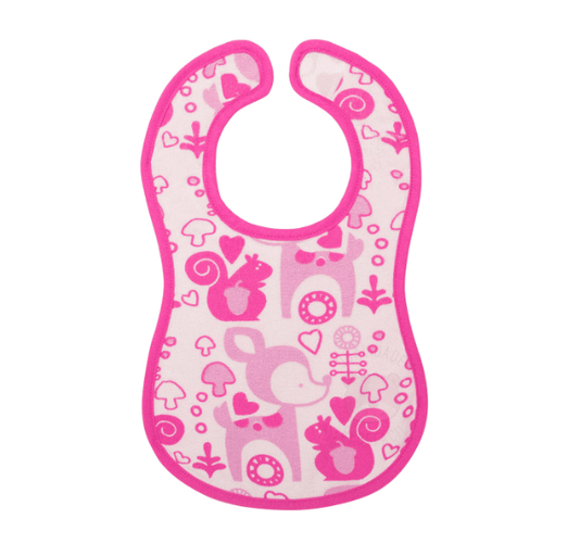 Babador Easy Meal Menina 3 Peças Chicco
