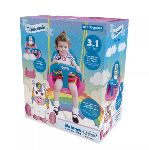 Balanço Infantil Unicórnio Xalingo