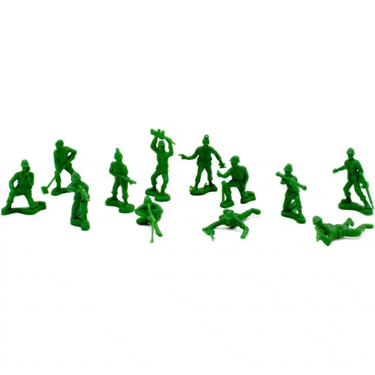 Balde de Soldadinhos Plásticos Verde Toy Story Toyng