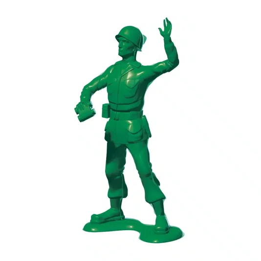 Balde de Soldadinhos Plásticos Verde Toy Story Toyng