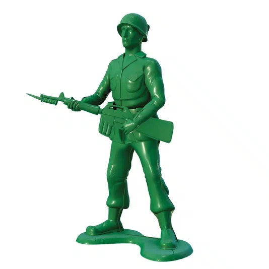 Balde de Soldadinhos Plásticos Verde Toy Story Toyng