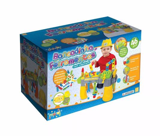 Bancadinha de Ferramentas com Capacete Maral 