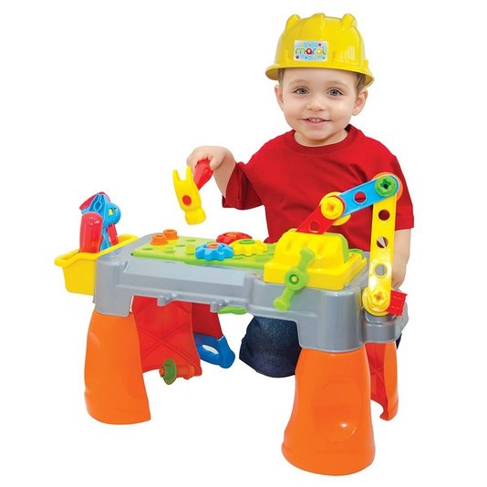 Bancadinha de Ferramentas com Capacete Maral 