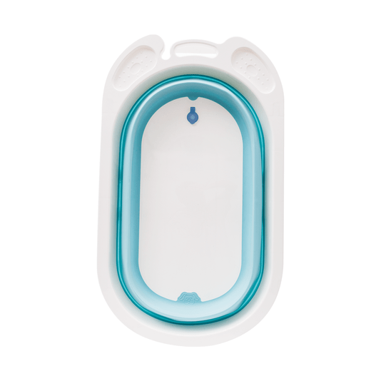 Banheira Baby Dobrável Azul Buba