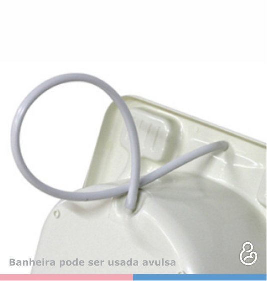 Banheira Bebe Luxo Rígida Aviador Galzerano