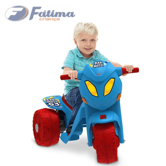 Banmoto Elétrica 6V Azul Bandeirante