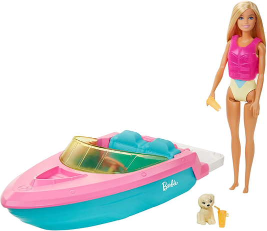 Barco da Barbie e Pet Mattel