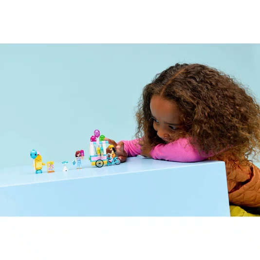 Barraca de Sorvetes e Balões Lego Friends