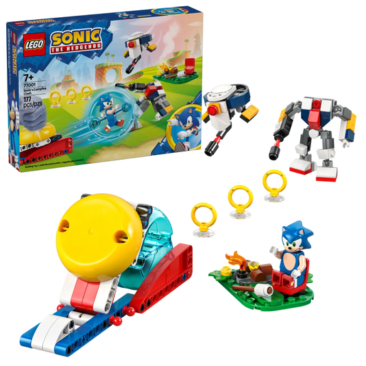 Batalha na Fogueira do Sonic Lego Sonic The Hedgehog