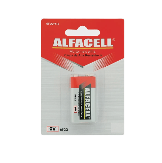 Bateria Alcalina 9V Alfacell