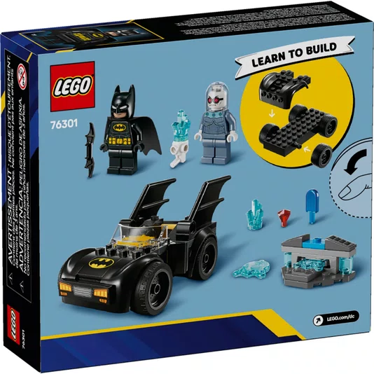 Batman e Batmóvel vs Sr. Frio Lego Batman 