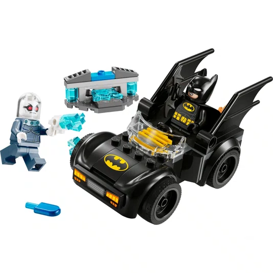 Batman e Batmóvel vs Sr. Frio Lego Batman 