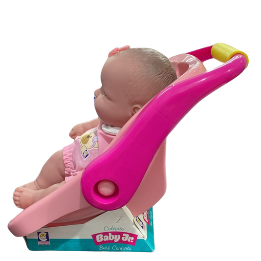Bebê Conforto com Boneca La New Born Cotiplás