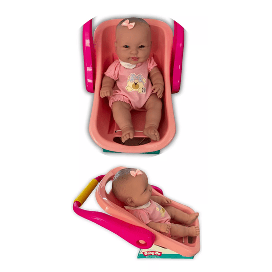 Bebê Conforto com Boneca La New Born Cotiplás