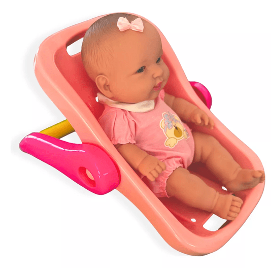 Bebê Conforto com Boneca La New Born Cotiplás