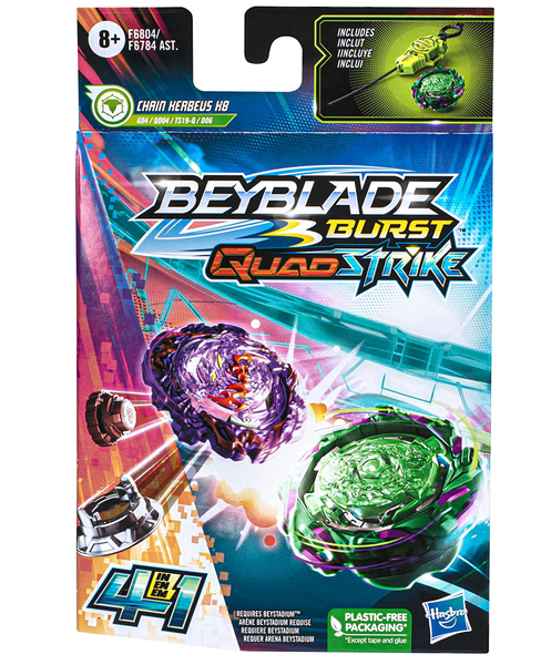 Beyblade Burst Quad Strike Chain Kerbeus K8 Hasbro