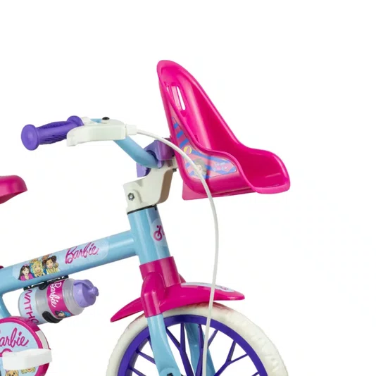 Bicicleta Aro 12 Barbie Nathor