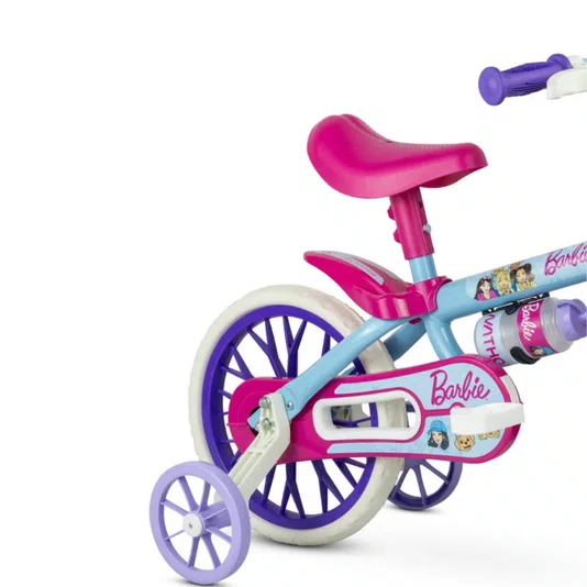 Bicicleta Aro 12 Barbie Nathor