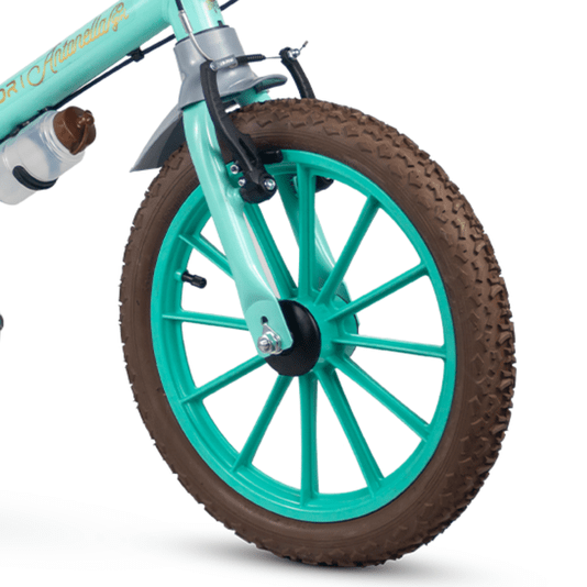 Bicicleta Aro 16 Antonella Abs Verde Nathor