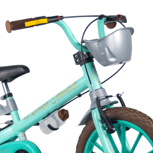 Bicicleta Aro 16 Antonella Abs Verde Nathor