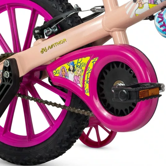 Bicicleta Aro 16 Barbie Nathor