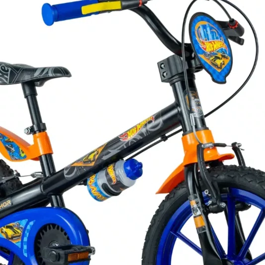 Bicicleta Aro 16 Hot Wheels Nathor