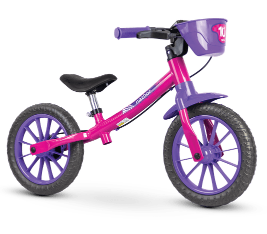 Bicicleta Balance Aro 12'' Feminina Nathor