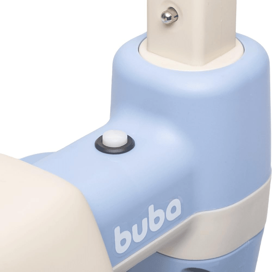 Bicicleta de Equilíbrio com Som 4 Rodas Azul Buba