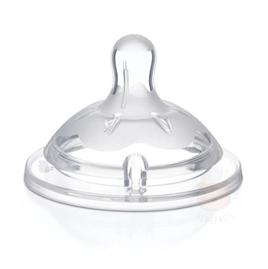 Bico Step Up Silicone Fluxo Ajustável +4M Chicco