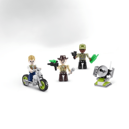 Blocos para Montar Max Dino Adventure Candide