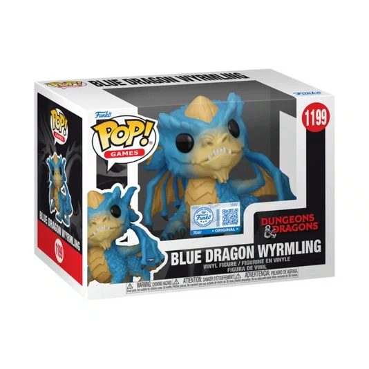 Blue Dragon Wyrmling Dungeons & Dragons  1199 Funko POP! Games Candide