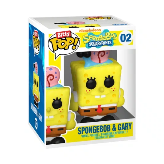  Bob Esponja e Gary na Casa de Abacaxi Funko Bitty POP! Towns Candide