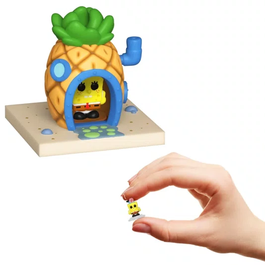 Bob Esponja e Gary na Casa de Abacaxi Funko Bitty POP! Towns Candide