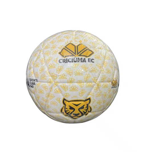 Bola de Futebol Criciúma E.C Número 5 PVC/PU Futebol e Magia