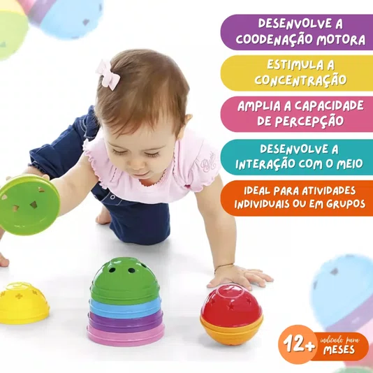 Bola Didática Trazendo Alegria Poliplac