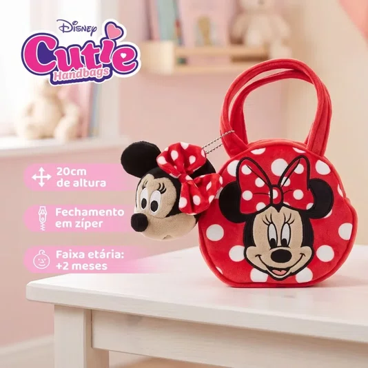 Bolsa Infantil Cutie Handbags Disney Minnie Mouse Multikids