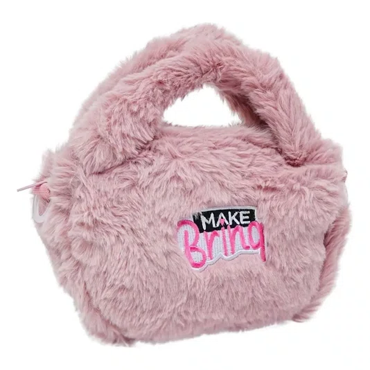 Bolsa Plush Make Brinq Style Luxo Polibrinq