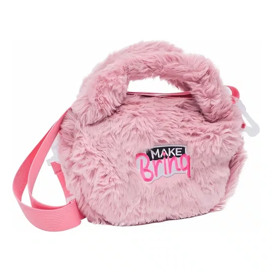 Bolsa Plush Make Brinq Style Luxo Polibrinq