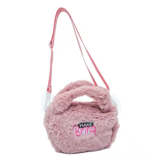 Bolsa Plush Make Brinq Style Luxo Polibrinq