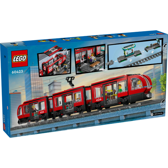 Bonde e Estação do Centro Lego City