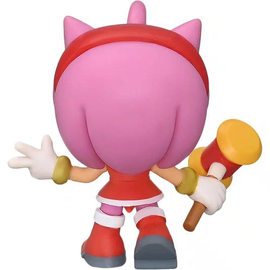 Boneca Amy Rose 107 Sonic The Hedgehog Fandom Box Lider