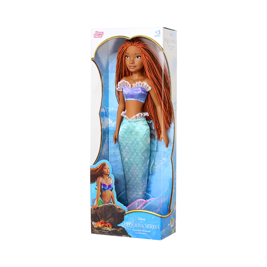 Boneca Ariel A Pequena Sereia Negra Rosita