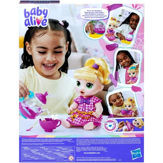 Boneca Baby Alive Festinha Do Chá Lala Loira Hasbro 