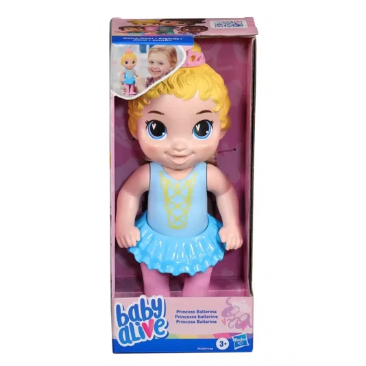 Boneca Baby Alive Princesa Bailarina Loira Hasbro 