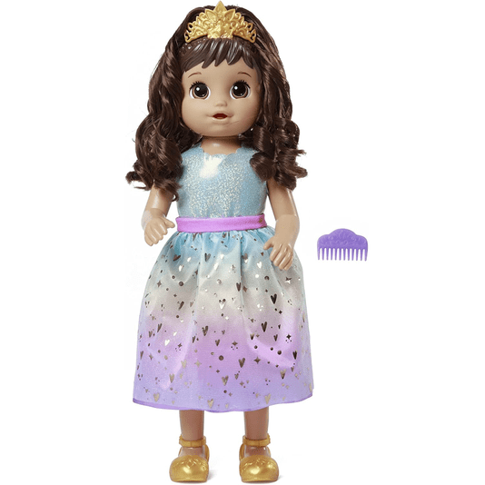 Boneca Baby Alive Princesa Ellie Grows Up Morena Hasbro