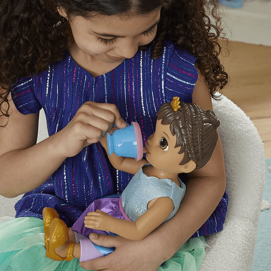 Boneca Baby Alive Princesa Ellie Grows Up Morena Hasbro