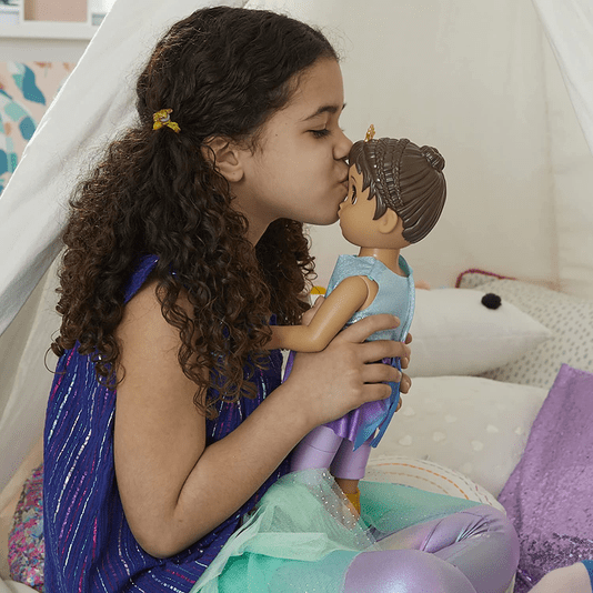 Boneca Baby Alive Princesa Ellie Grows Up Morena Hasbro