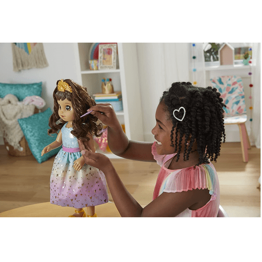 Boneca Baby Alive Princesa Ellie Grows Up Morena Hasbro